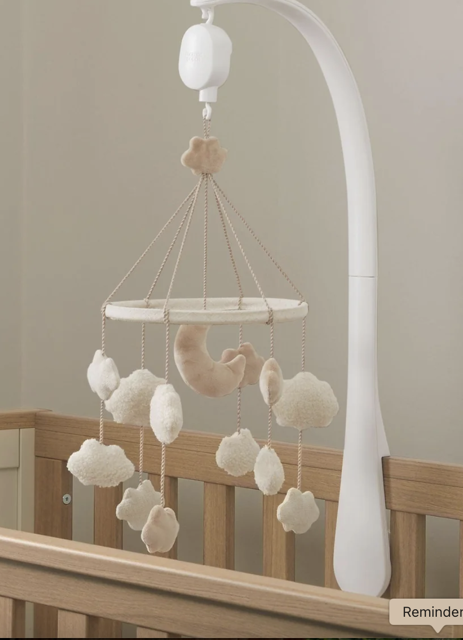 Mamas & Papas Cloud Musical Mobile - Welcome to the World Duckling